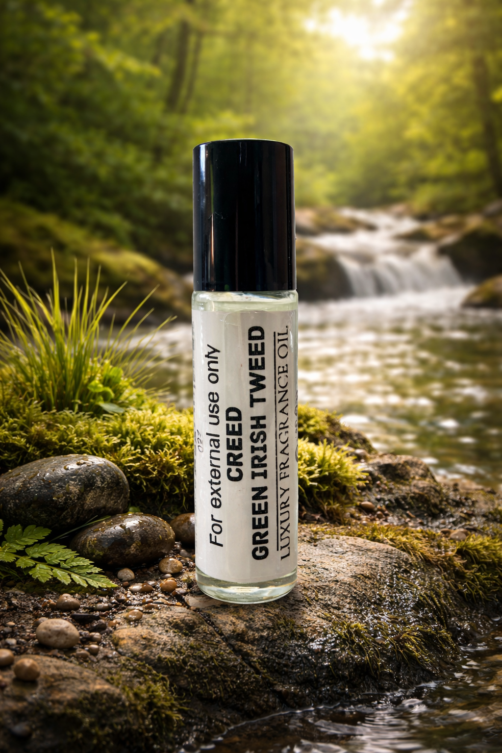 Green Irish Tweed Type – Fresh Green & Woody Perfume Oil For Him – 10ml