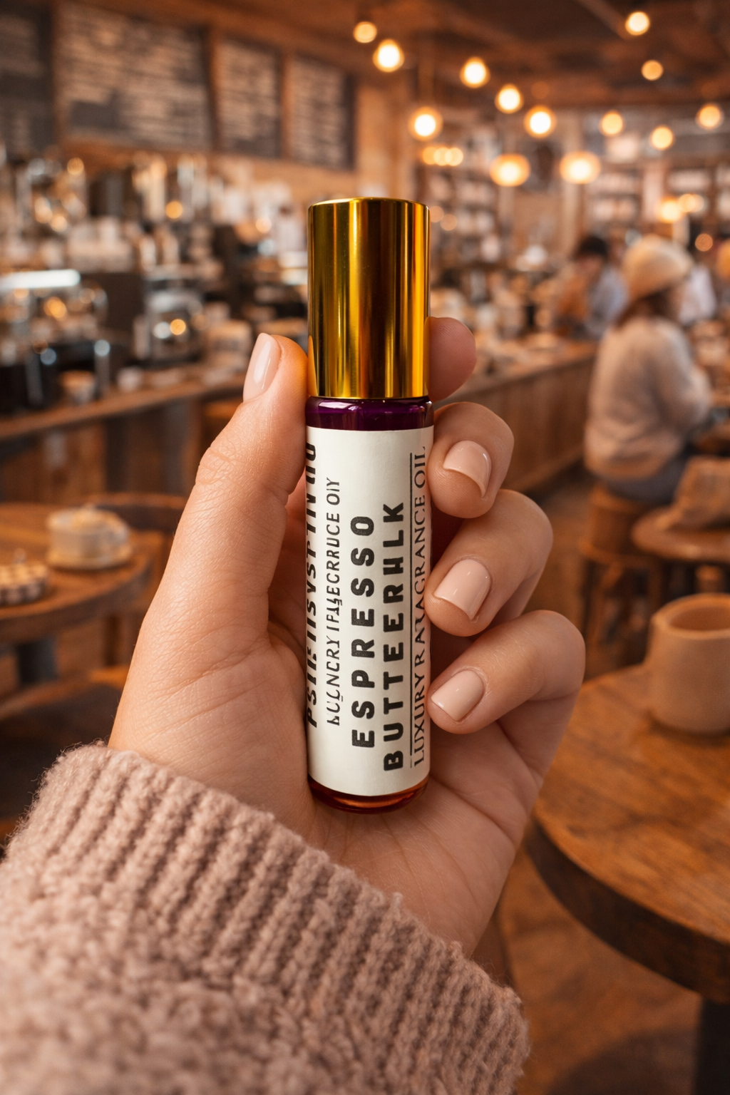 Espresso Buttermilk Perfume Oil - 10ml Tangy Midnight Crave gourmet