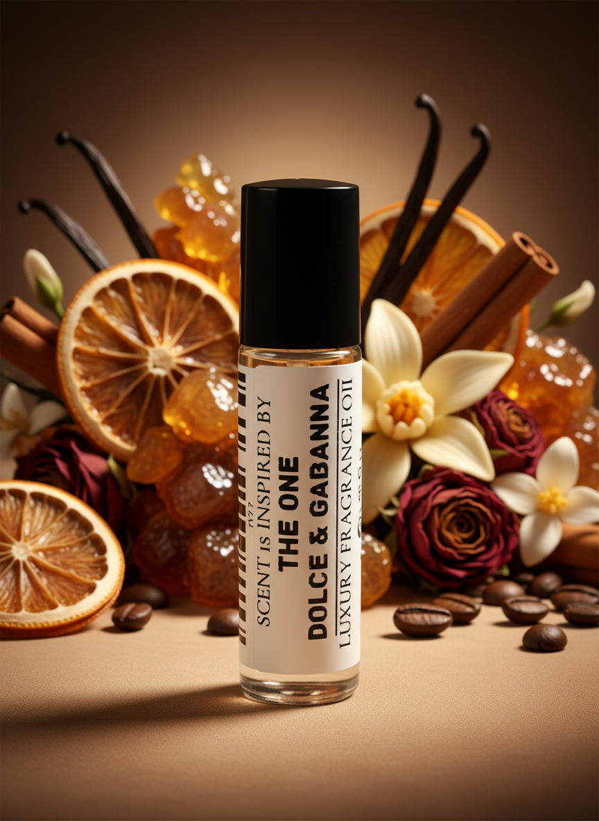 The One Dolce & Gabbana Type – Luxury Perfume Oil – Warm, Spicy, and Irresistibly Masculine