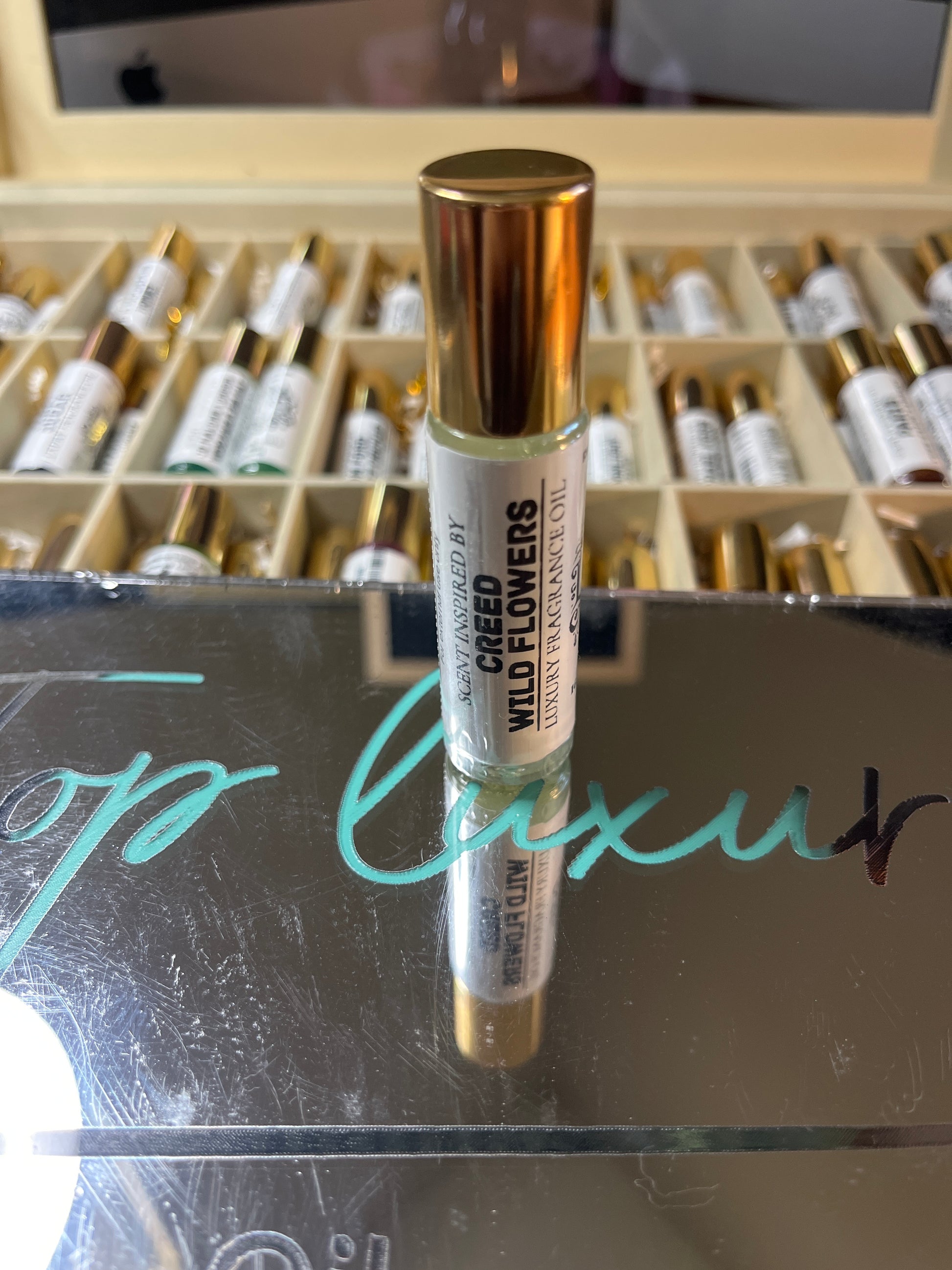 Wild Floral Luxury Fragrance Oil Roller - Jasmine Peach Bloom 10ml