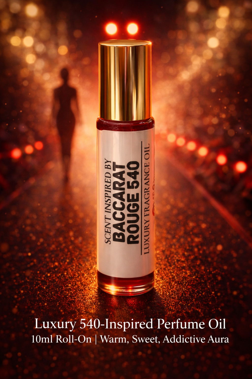 540 Luxury Perfume Oil Roll-On 10ml | Warm Sweet Long Lasting Unisex Fragrance