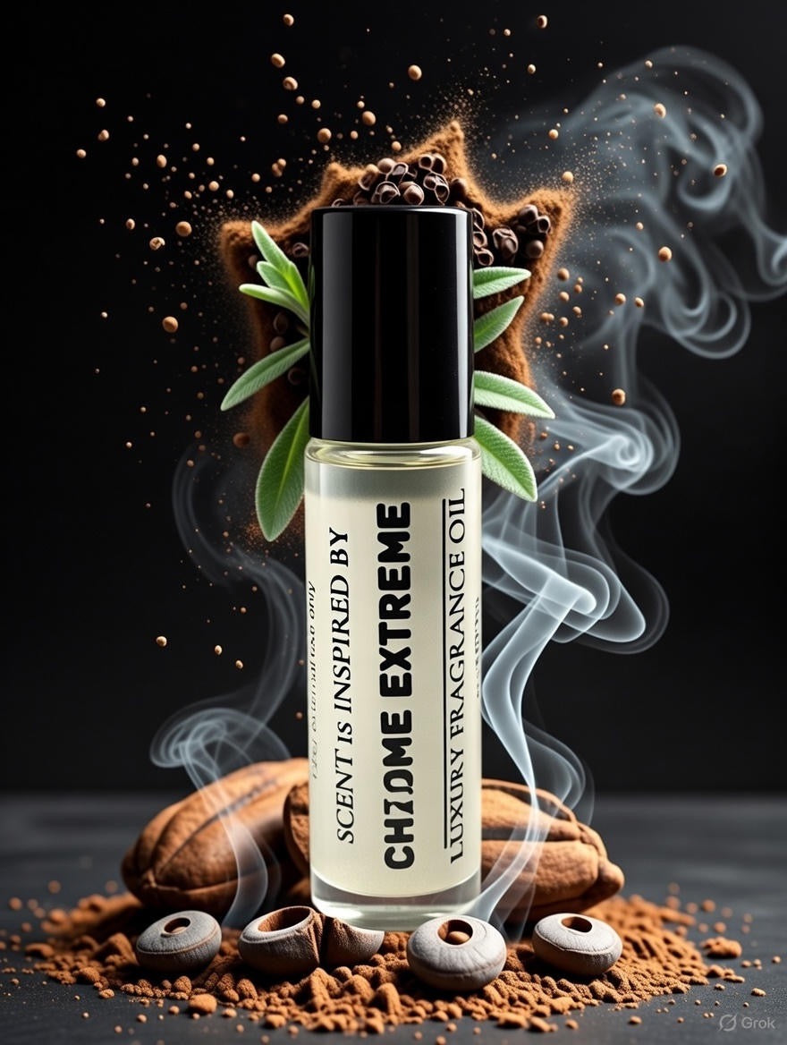 Azzaro Chrome Extreme type Perfume Oil For Him – 10ml