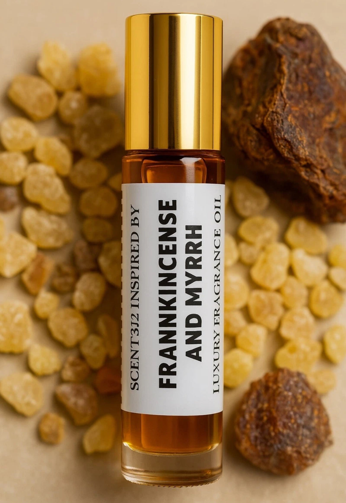 Frankincense & Myrrh 10mL Roll-On Perfume Oil ✨ Spiritual, Warm & Earthy Scent

🌿 Fragrance Notes:

• Top: Frankincense

• Middle: Myrrh