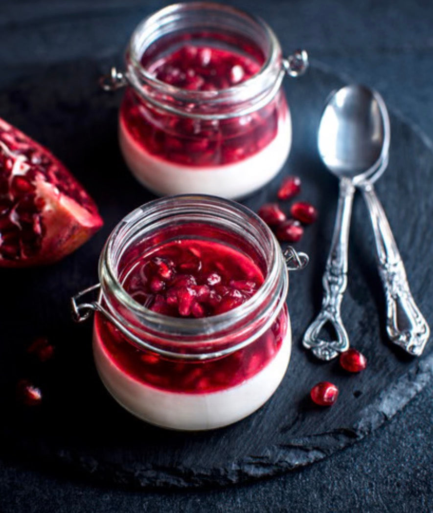 Ruby Vanilla Elixir Perfume Oil - 10ml Jewel-Toned Pomegranate Musk Indulgence, Handcrafted Gourmand