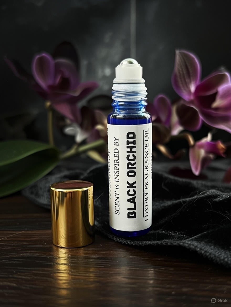 Black Orchid Perfume Oil Roll-On - inspired by Tom Ford