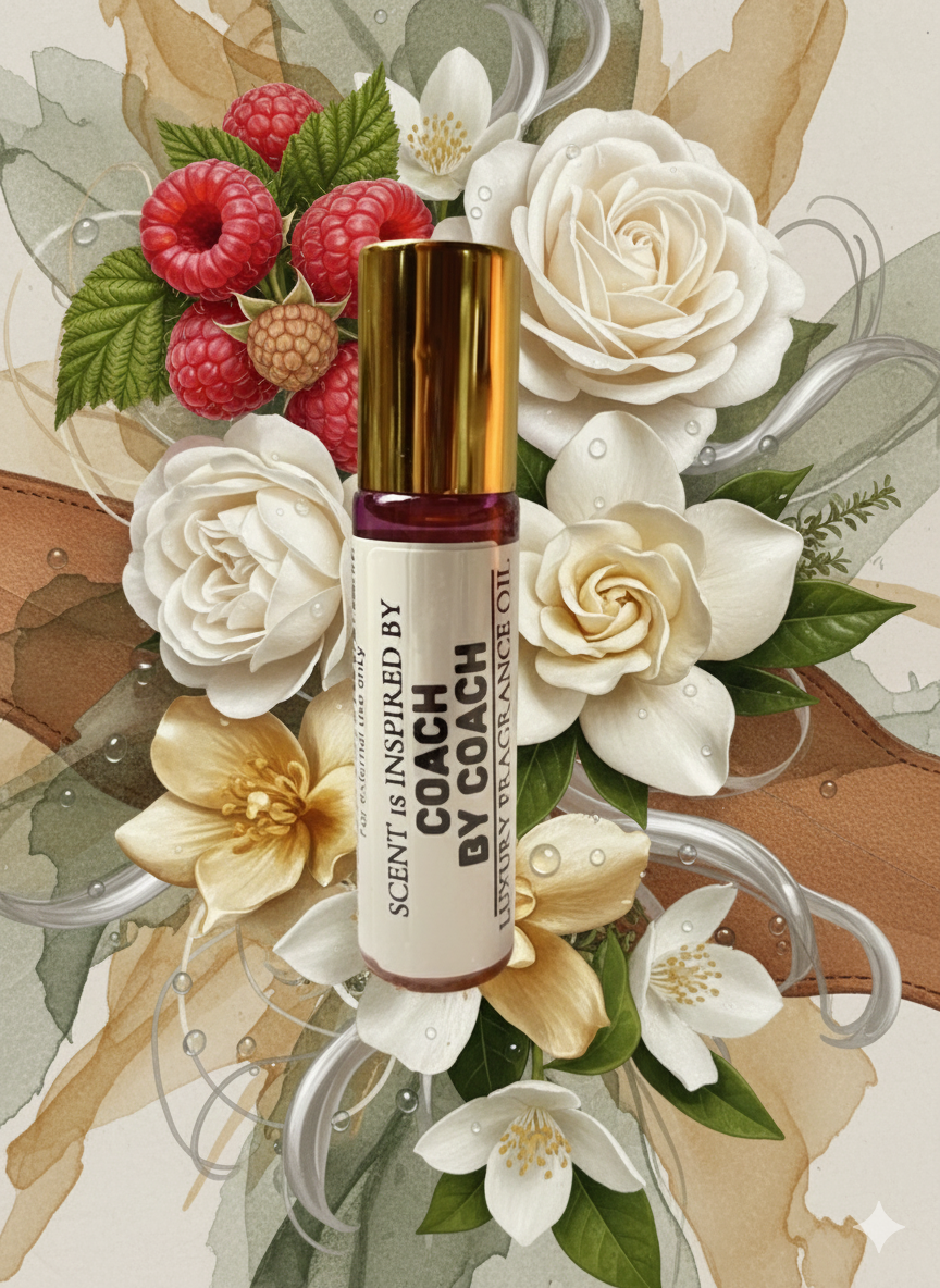 Coach type inspired Perfume Oil Roll-On - floral fresh