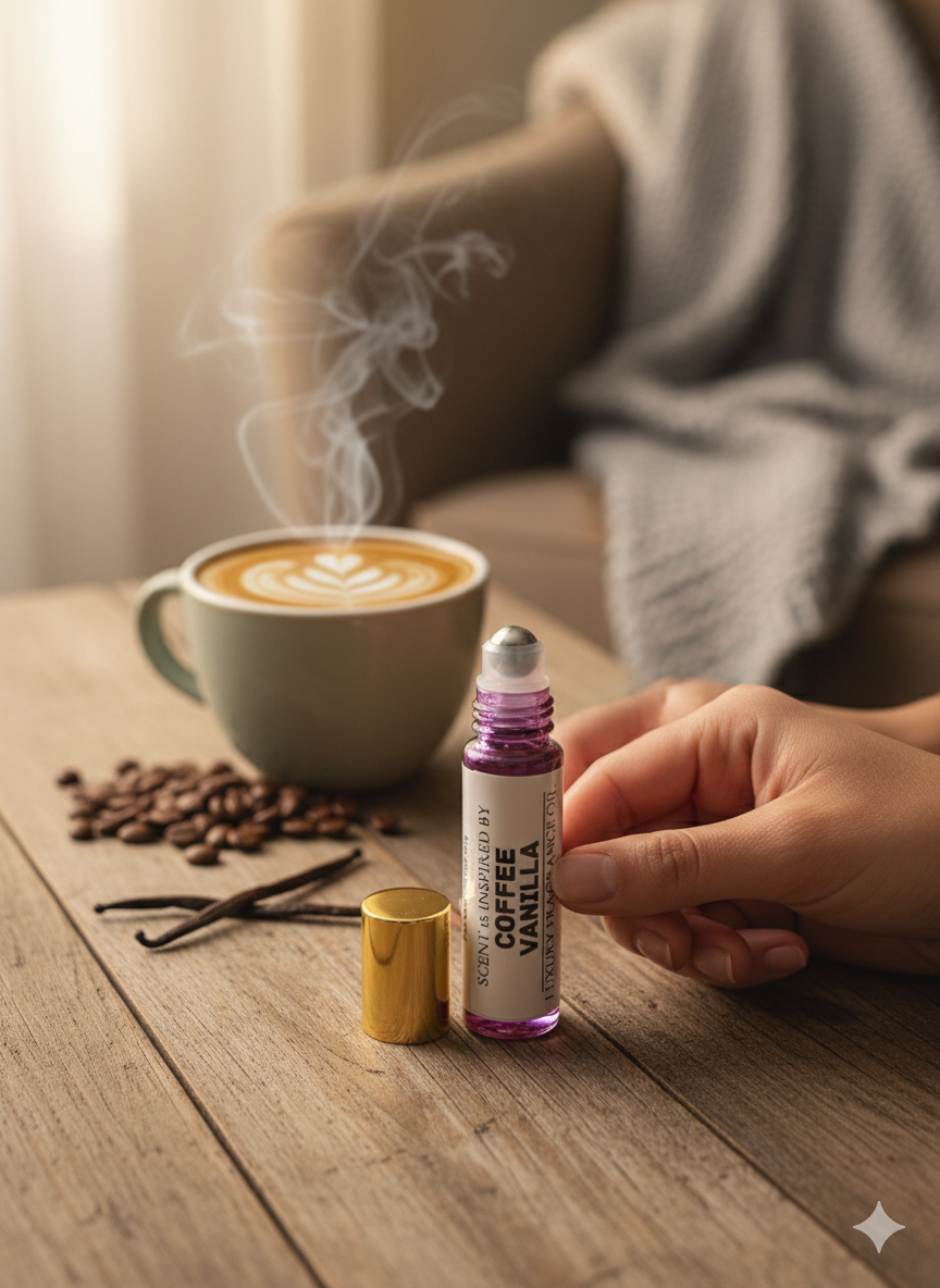 Coffee & Vanilla Luxury perfume Oil