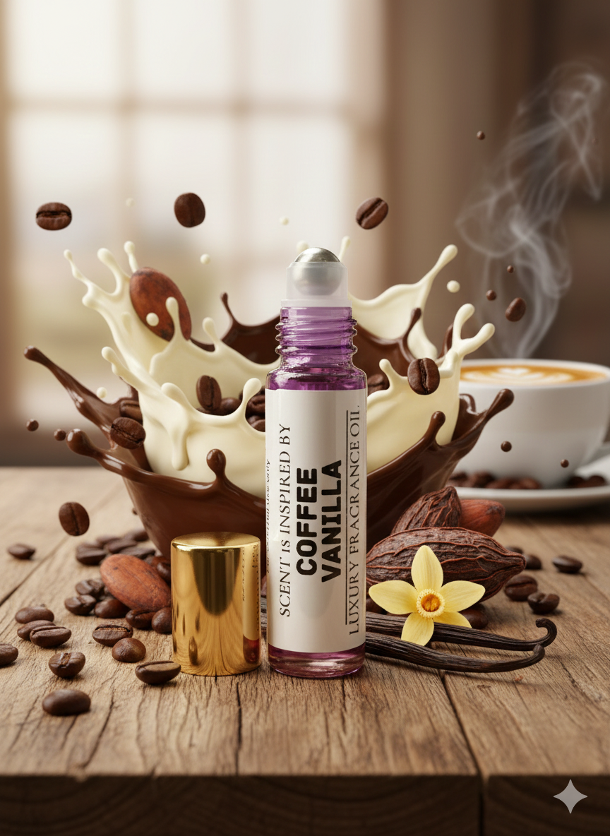 Coffee & Vanilla Luxury perfume Oil