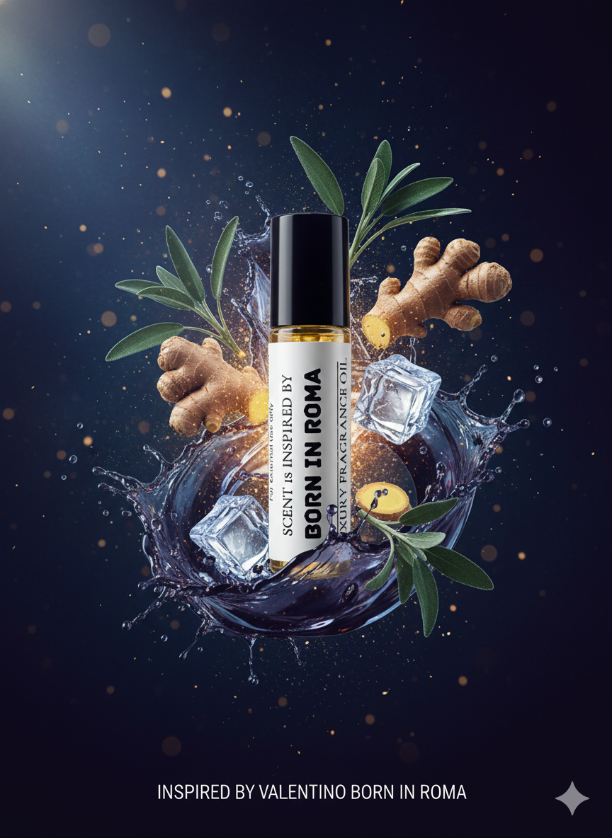 Valentino Born in Roma type – Perfume Oil For Him – 10ml