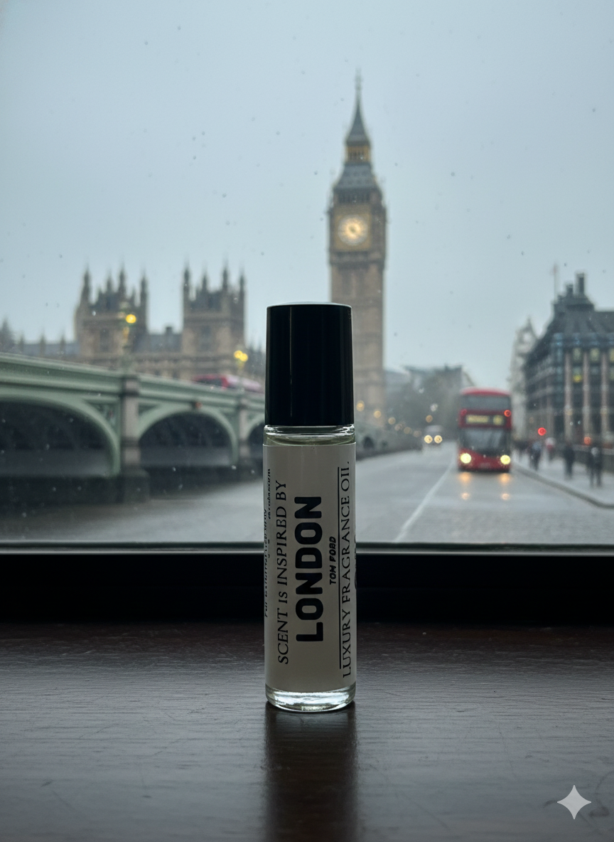 London Tom Ford Type – Woody Spicy Perfume Oil Unisex – 10ml Roll-On