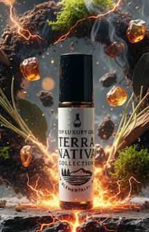 Terra Nativa Collection – Elemental – Luxury Perfume Oil – Earthy, Pure, and Spiritually Grounding