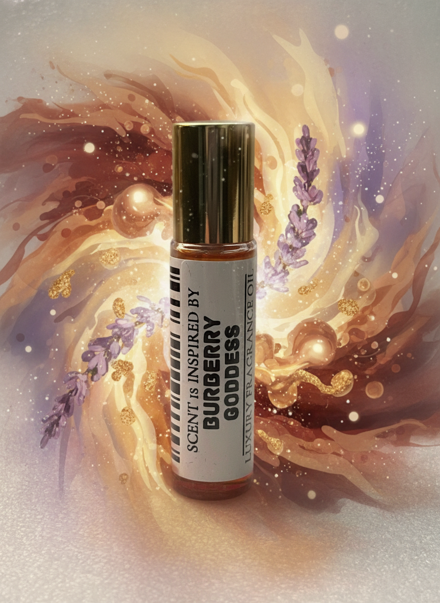 Burberry Goddess Type – sweet, Creamy, and Comfortably Elegant Perfume Oil For Her  10ml Roll-on