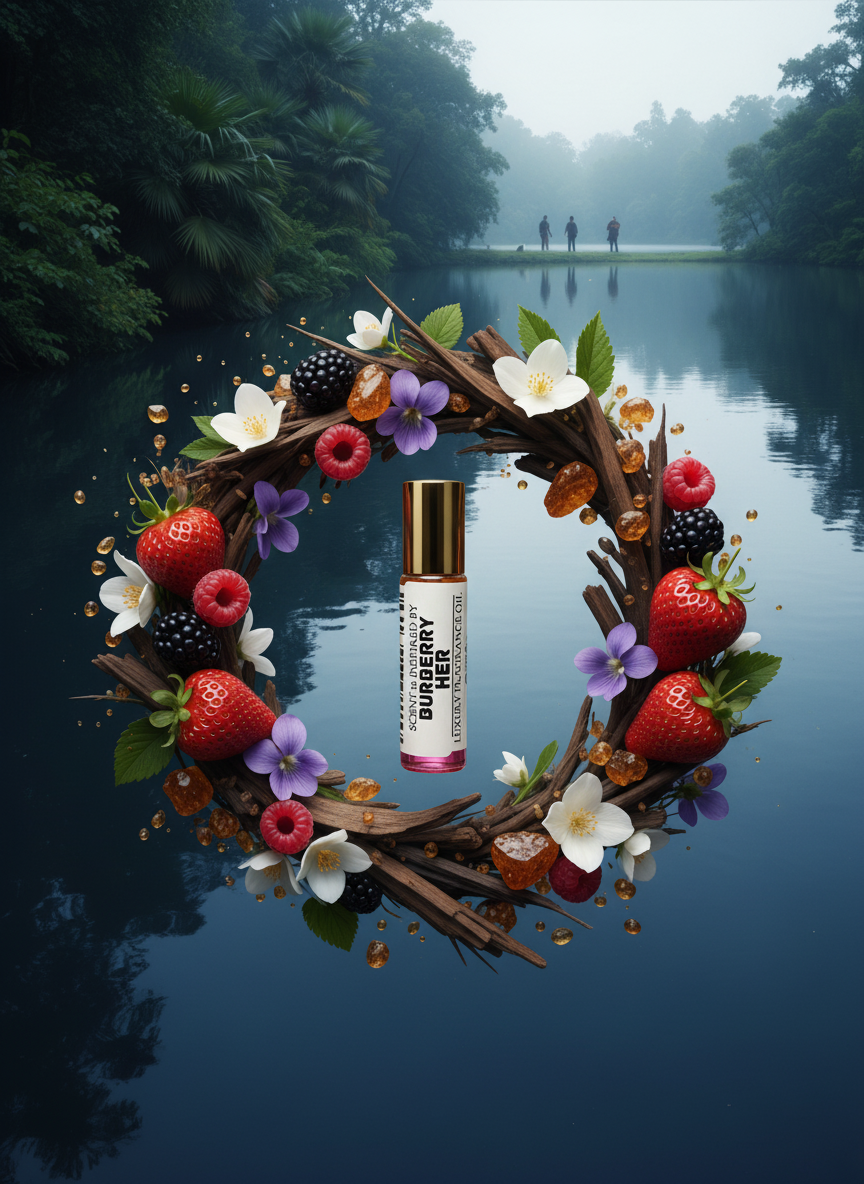 Burberry Her Type – Luxury Perfume Oil – Sweet, Fruity, and Modernly Feminine