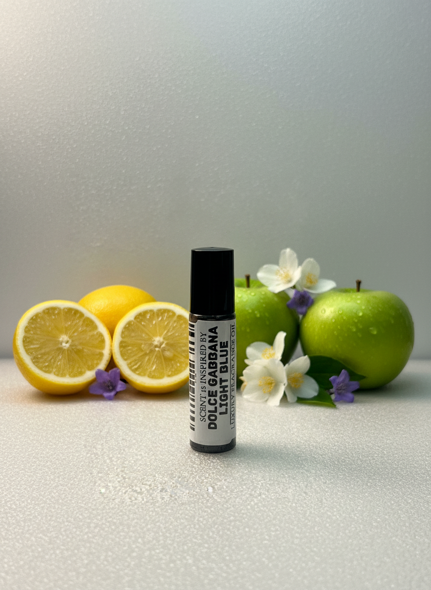 Dolce & Gabbana Light Blue Type – Luxury Perfume Oil – Bright, Fresh, and Effortlessly Elegant