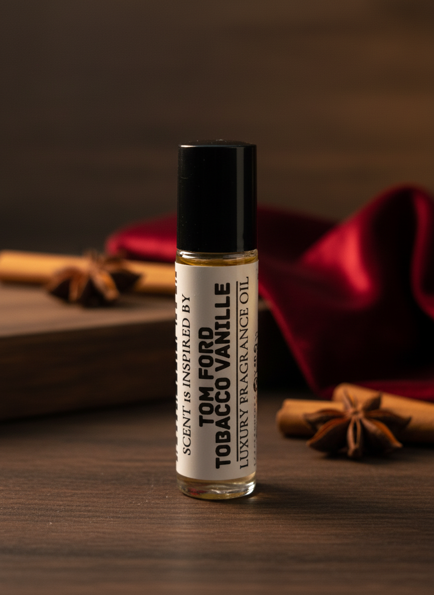 Tom Ford Tobacco Vanille Type – Luxury Perfume Oil – Warm, Spiced, and Sumptuously Addictive