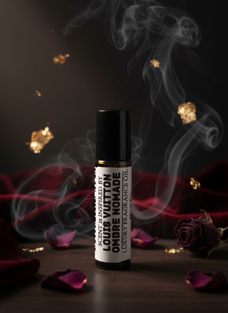 Ombre Nomade Type – Luxury Perfume Oil – Deep, Smoky, and Majestically Opulent