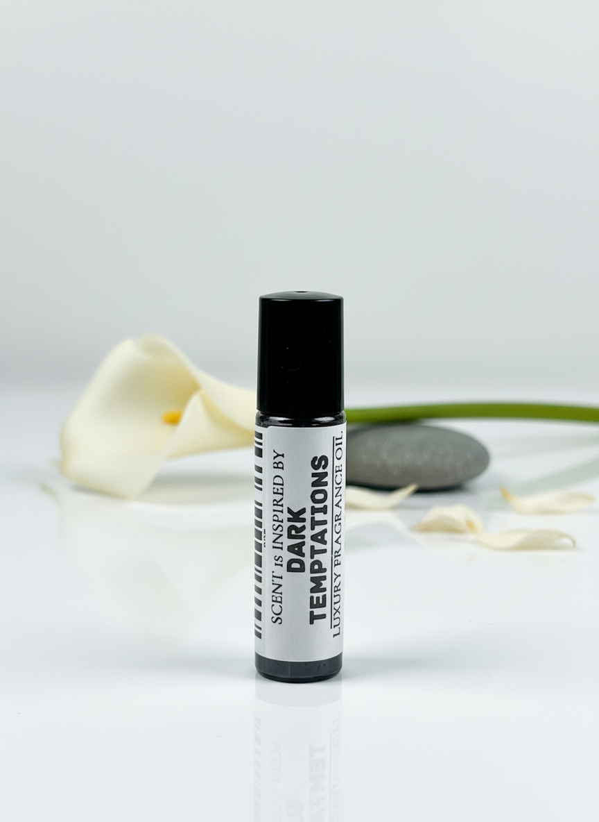 Dark Temptations – Luxury Perfume Oil – Sultry, Warm, and Intensely Alluring