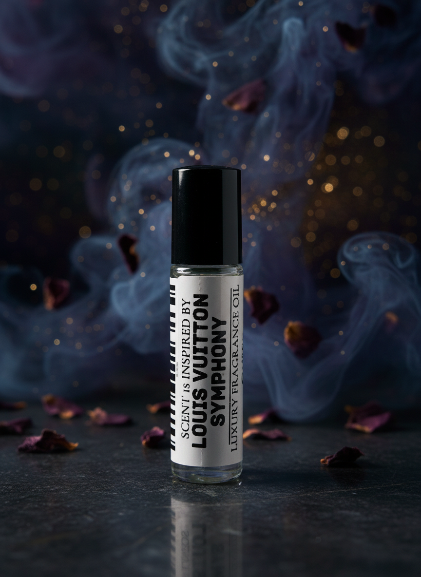 Louis Vuitton Symphony Type – Luxury Perfume Oil – Bright, Modern, and Vibrantly Addictive