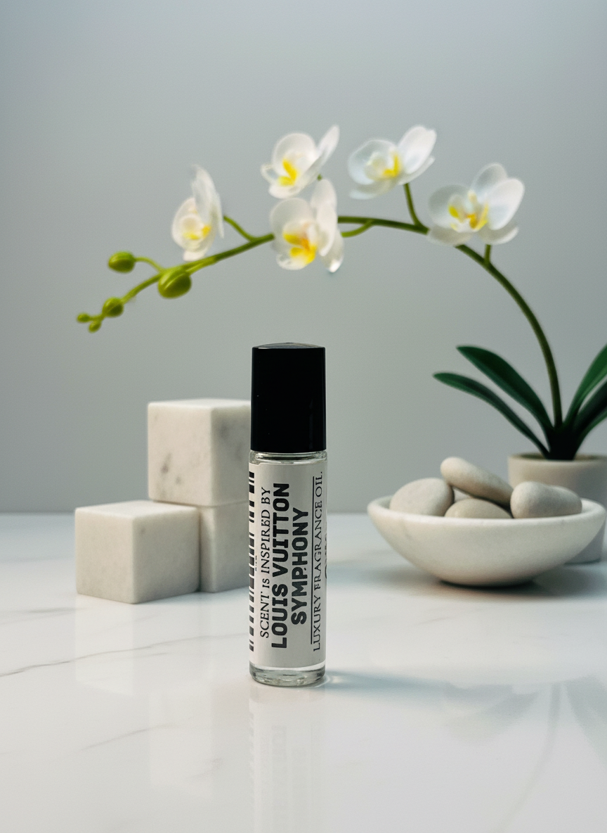 Louis Vuitton Symphony Type – Luxury Perfume Oil – Bright, Modern, and Vibrantly Addictive