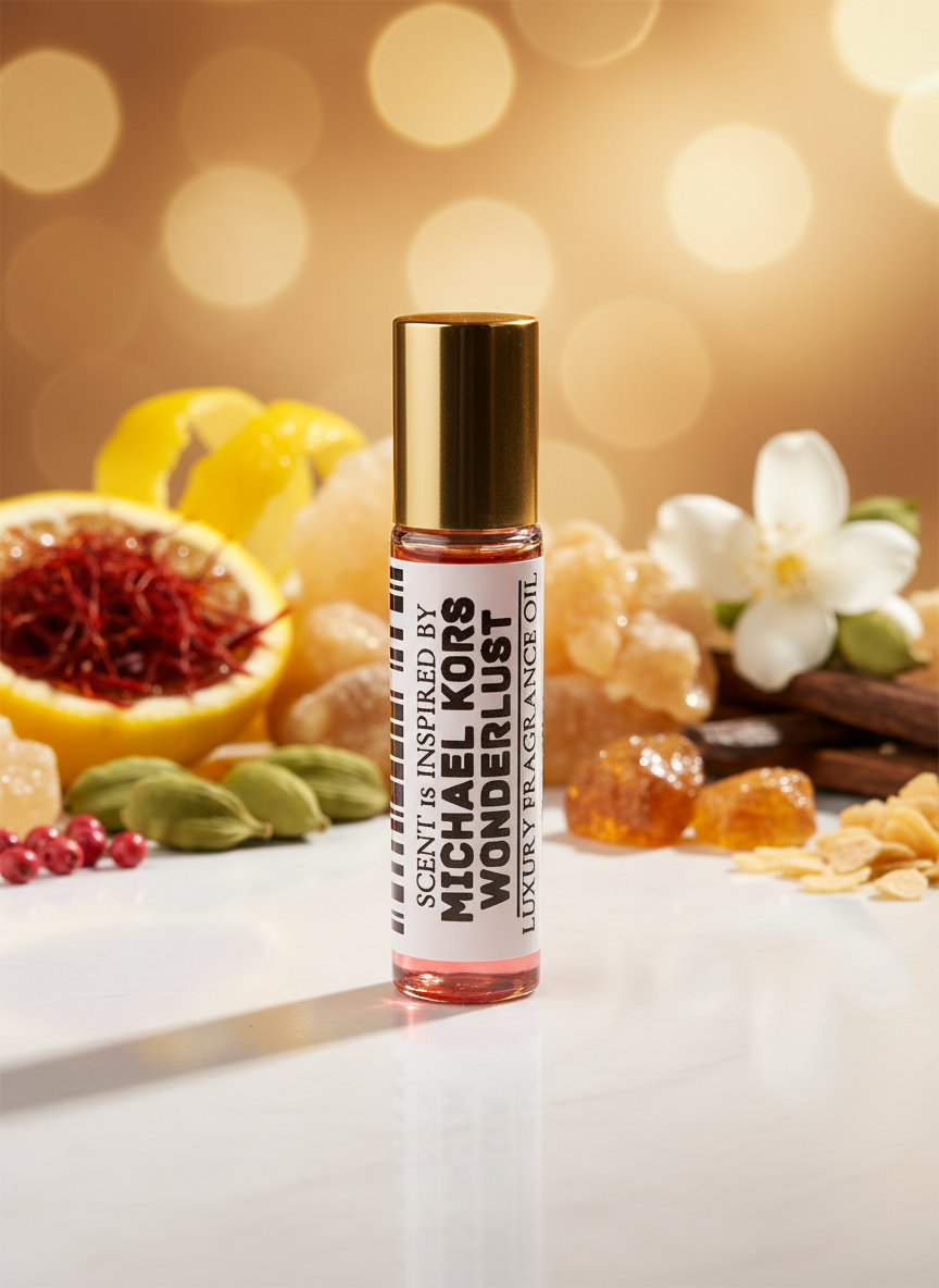 Opulent Amber, Exotic Spices, and Distant Shores Perfume Oil Unisex – Roll-On 10 ML