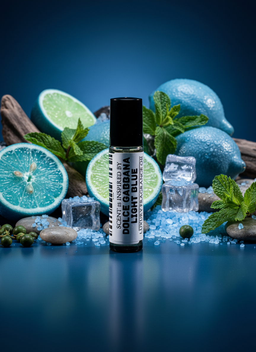 Dolce & Gabbana Light Blue Type – Luxury Perfume Oil – Bright, Fresh, and Effortlessly Elegant