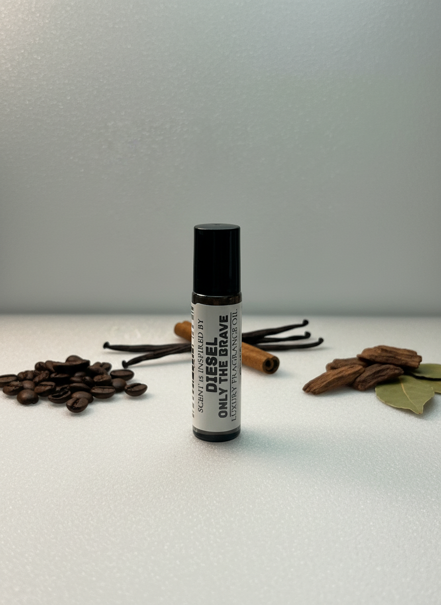 Diesel Only The Brave Type – Luxury Perfume Oil – Strong, Modern, and Boldly Masculine