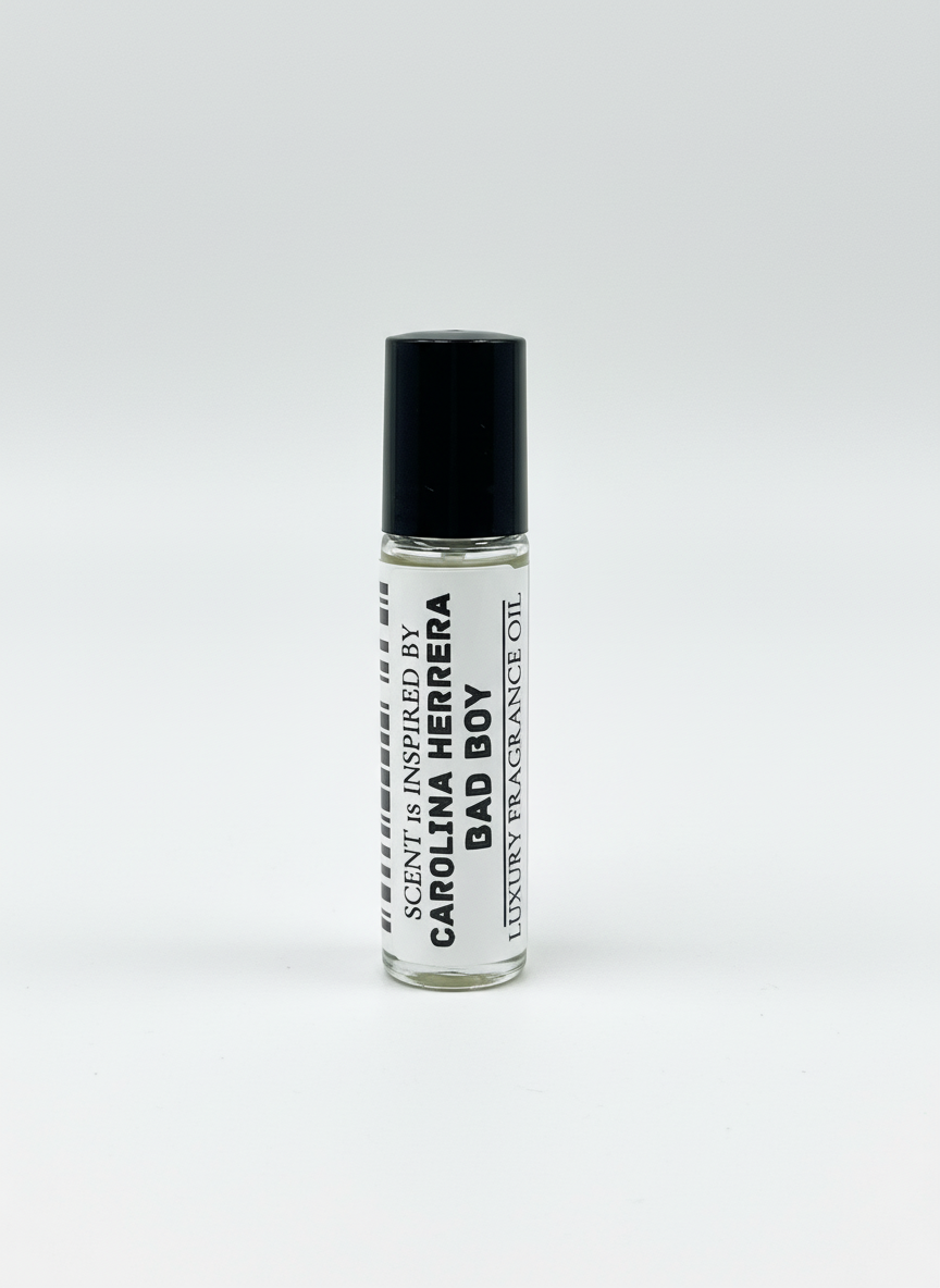 Bad Boy Type – Amber Spicy Perfume Oil For Him – 10ml Roll-On