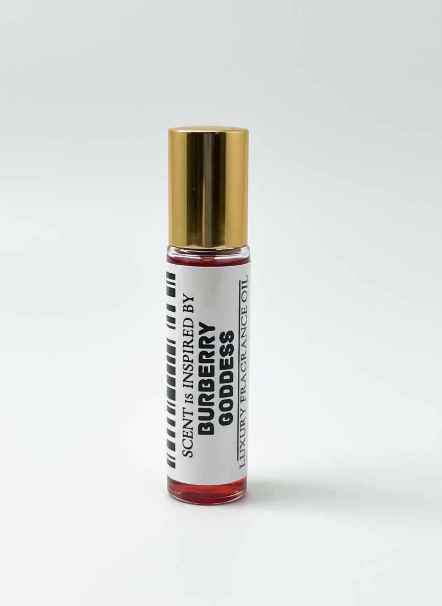 Burberry Goddess Type – sweet, Creamy, and Comfortably Elegant Perfume Oil For Her  10ml Roll-on