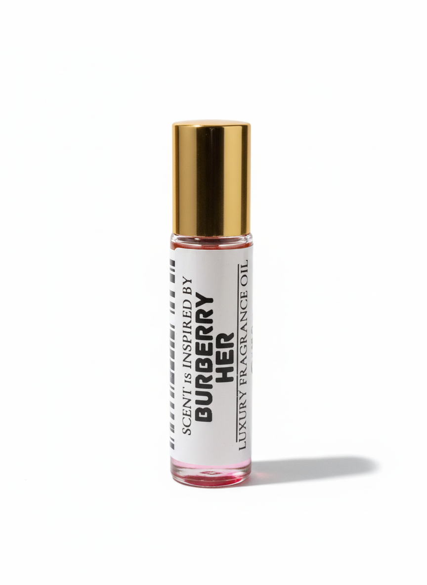 Burberry Her Type – Luxury Perfume Oil – Sweet, Fruity, and Modernly Feminine