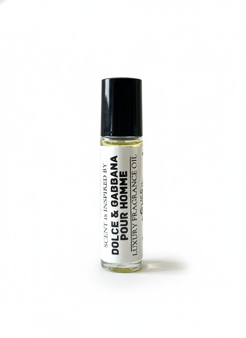 D & G POUR HOMME Type – Aromatic Fougère Perfume Oil For Him – 10ml Ro
