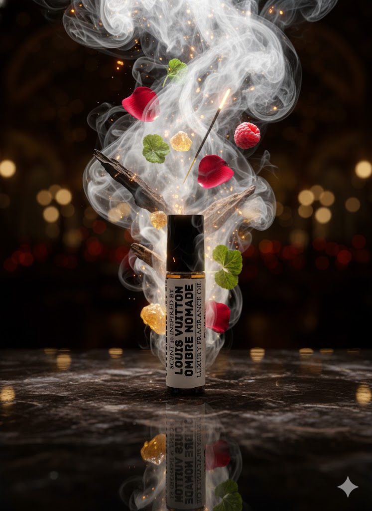 Ombre Nomade Type – Luxury Perfume Oil – Deep, Smoky, and Majestically Opulent