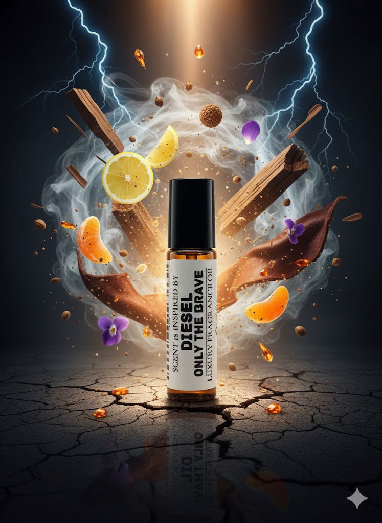 Diesel Only The Brave Type – Luxury Perfume Oil – Strong, Modern, and Boldly Masculine
