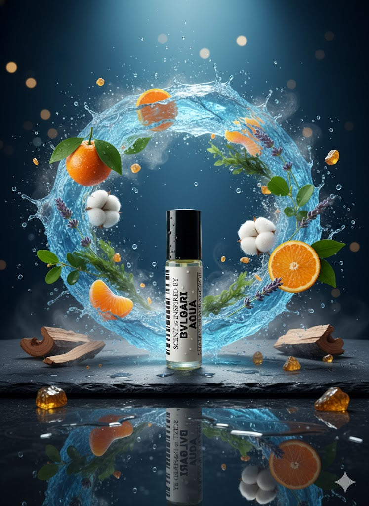 Bvlgari Aqua Type – Luxury Perfume Oil – Aquatic, Fresh, and Deeply Masculine