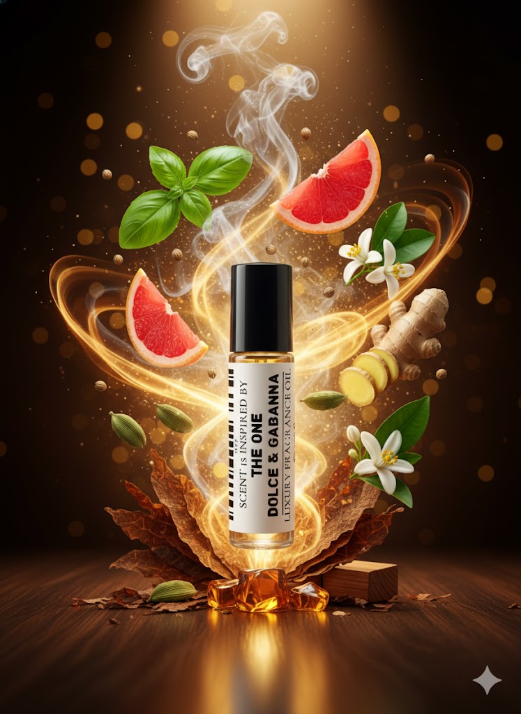 The One Dolce & Gabbana Type – Luxury Perfume Oil – Warm, Spicy, and Irresistibly Masculine
