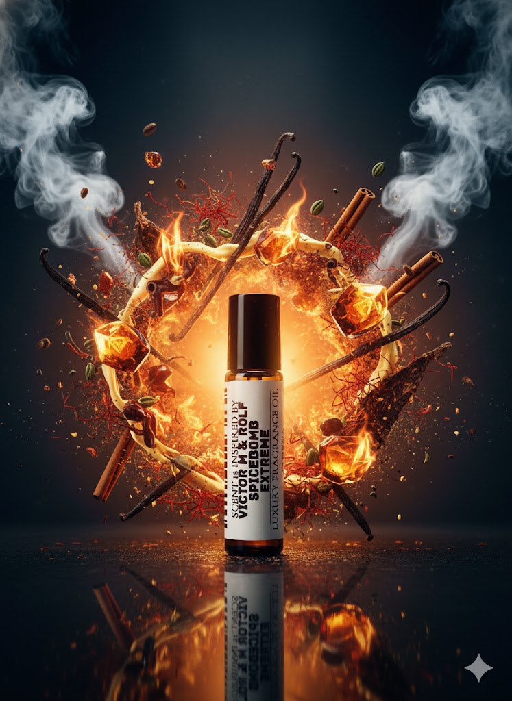 Spicebomb Extreme Type – Luxury Perfume Oil – Intense, Spiced, and Powerfully Addictive