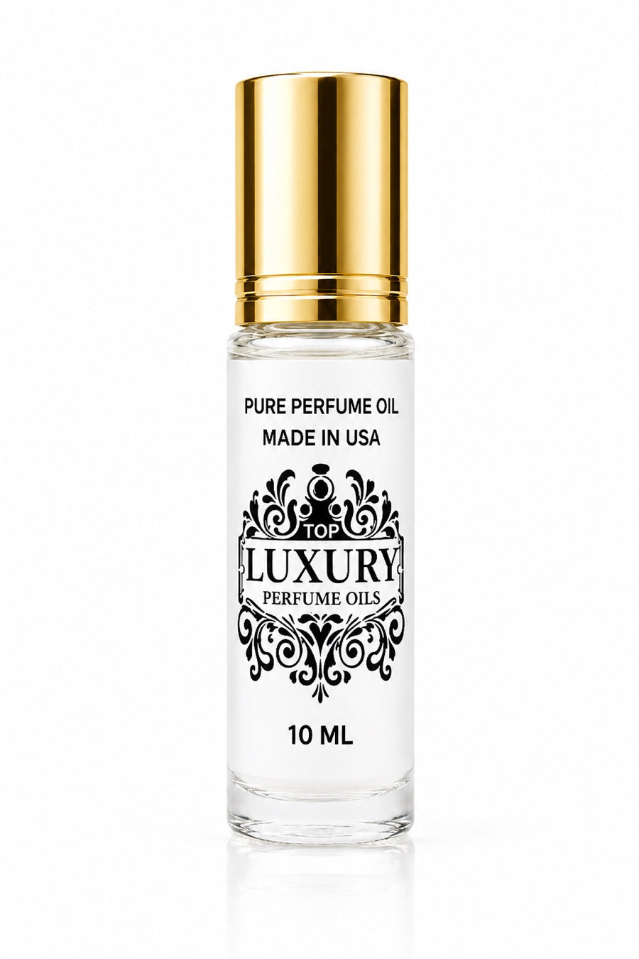 Top Luxury Oils 10 ml gold-cap perfume oil roll-on